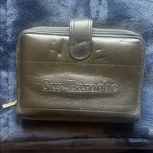 Vintage Guy Laroche Paris Leather Wallet/Organizer